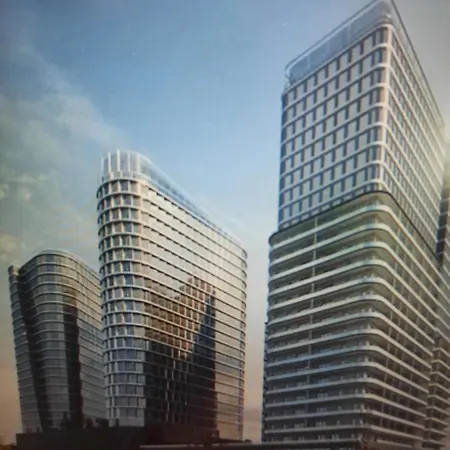 Apartmán Locus Sky Tower Katovice Exteriér fotografie